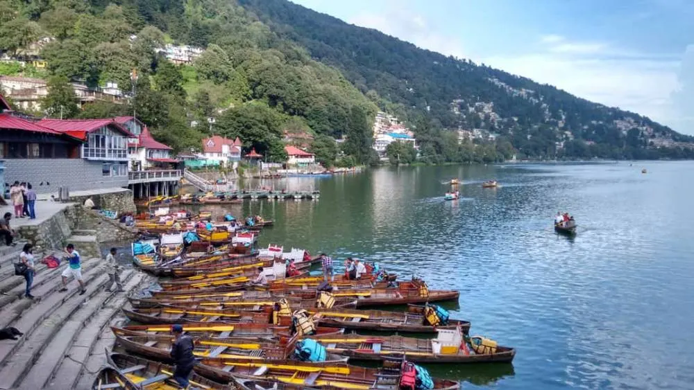 Naini lake view, Nainital